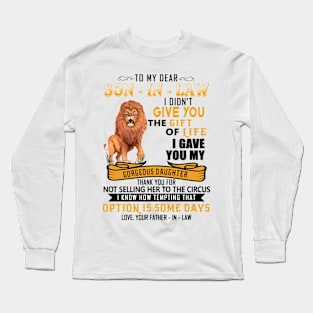 Son in law Long Sleeve T-Shirt